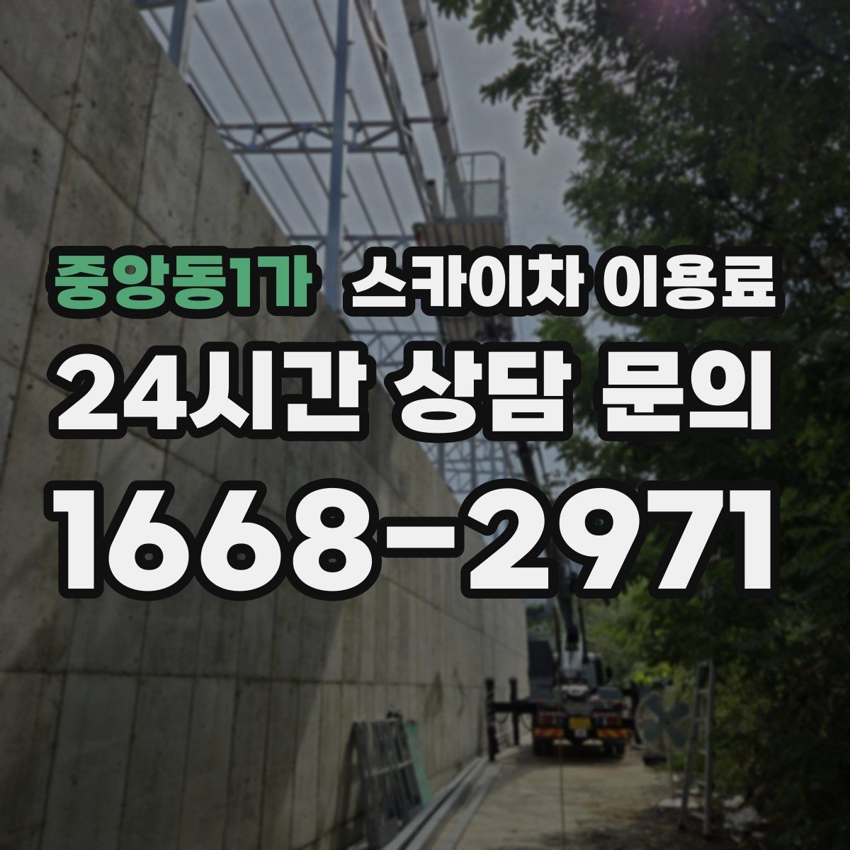 중앙동1가 스카이차 이용료 문의 전 체크해야 할 정보