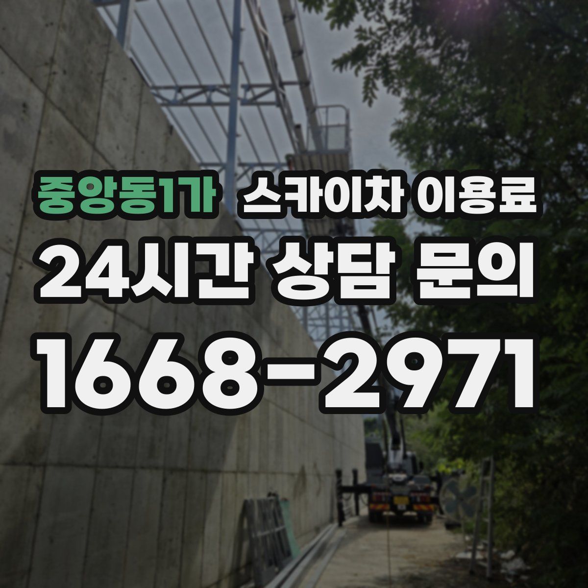 중앙동1가 스카이차 이용료