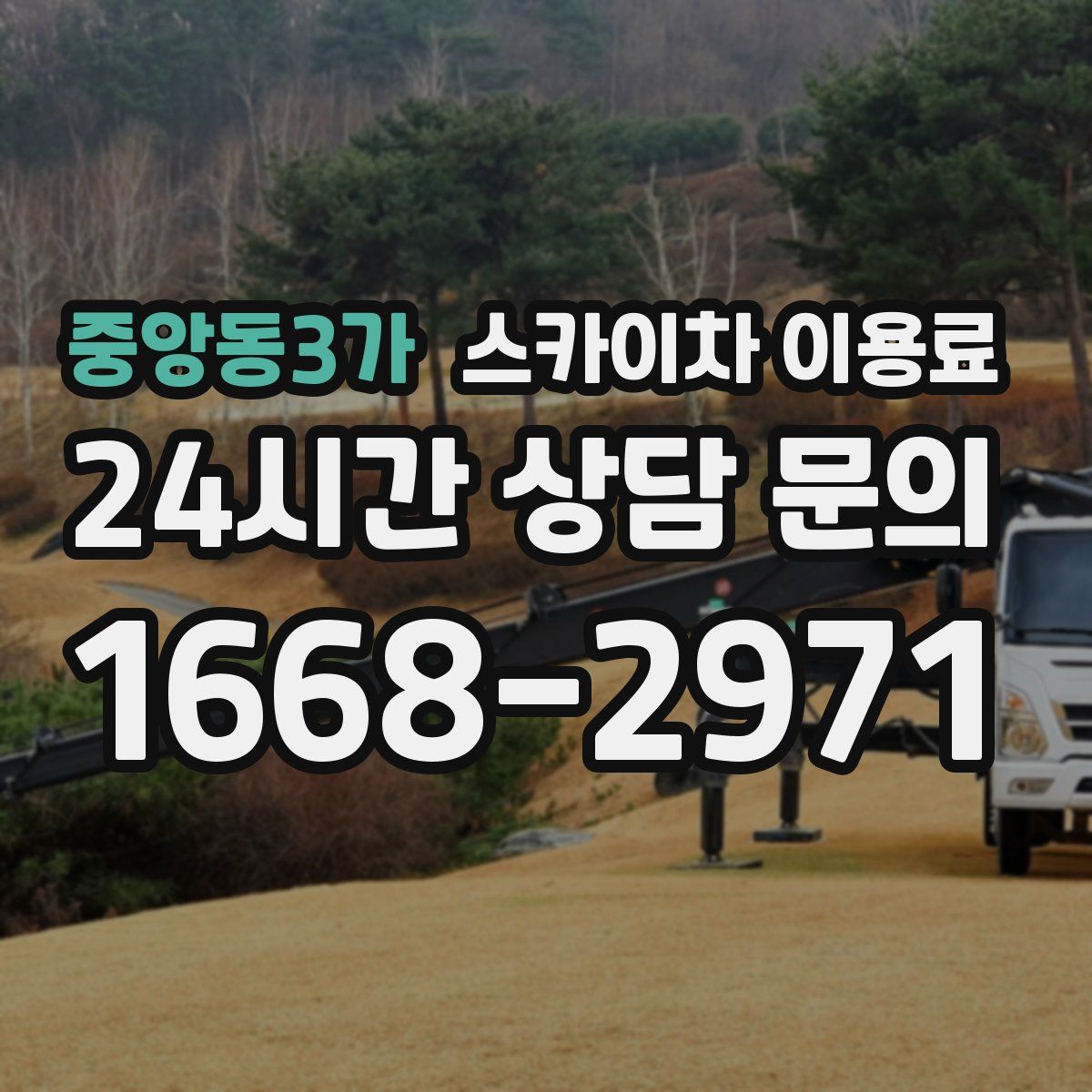 중앙동3가 스카이차 이용료