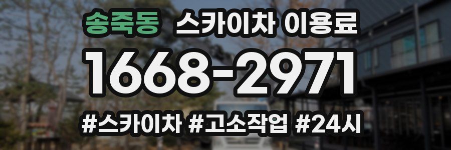 송죽동 스카이차 이용료