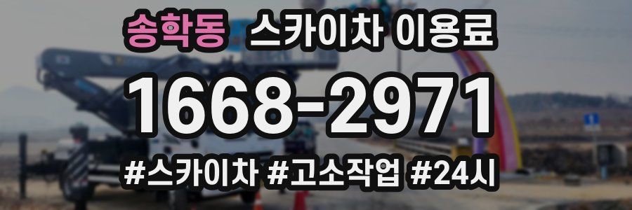 송학동 스카이차 이용료