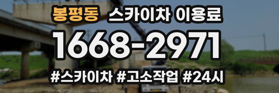 봉평동 스카이차 이용료