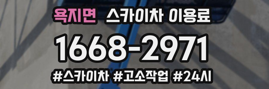 욕지면 스카이차 이용료