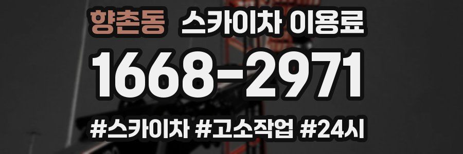 향촌동 스카이차 이용료