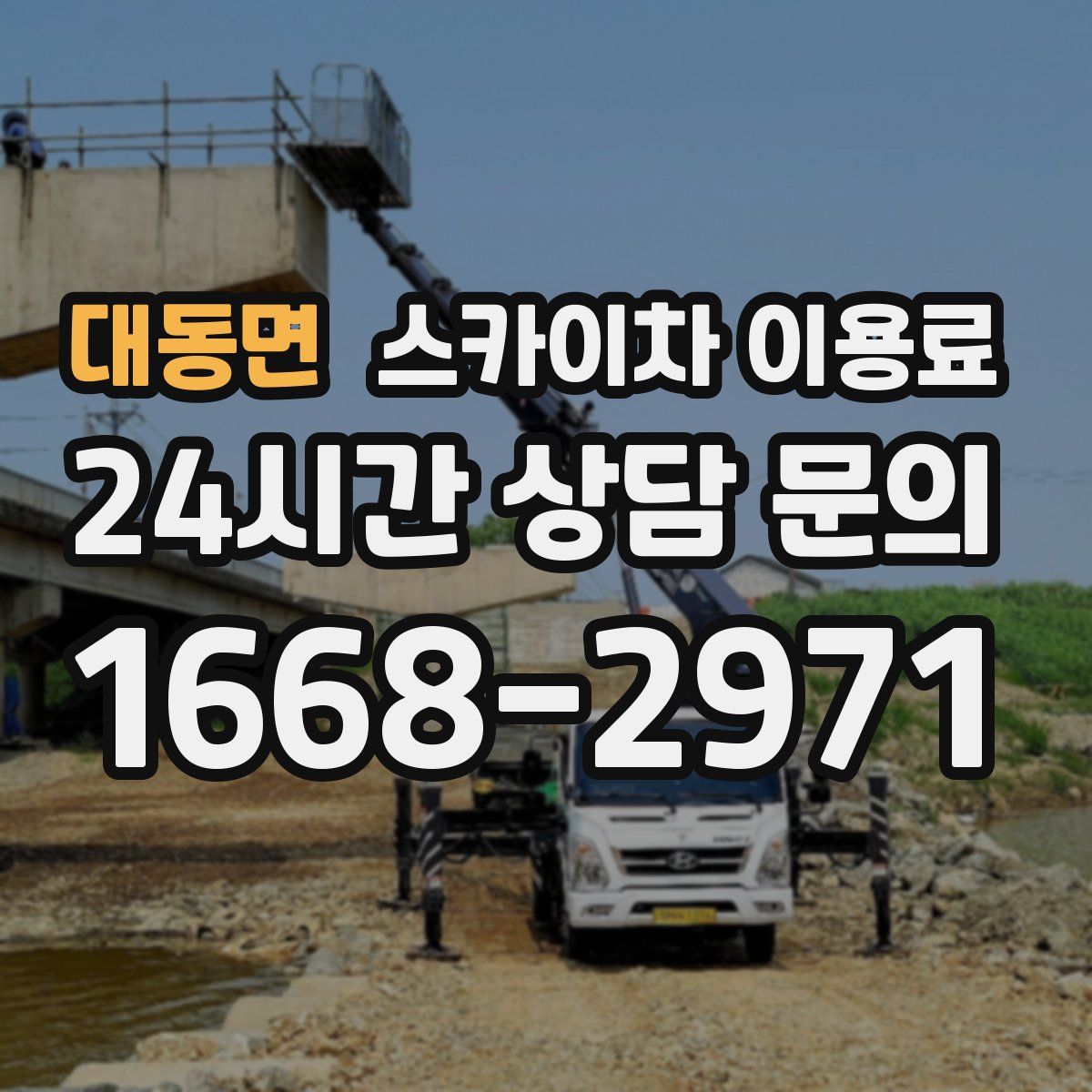 대동면 스카이차 이용료