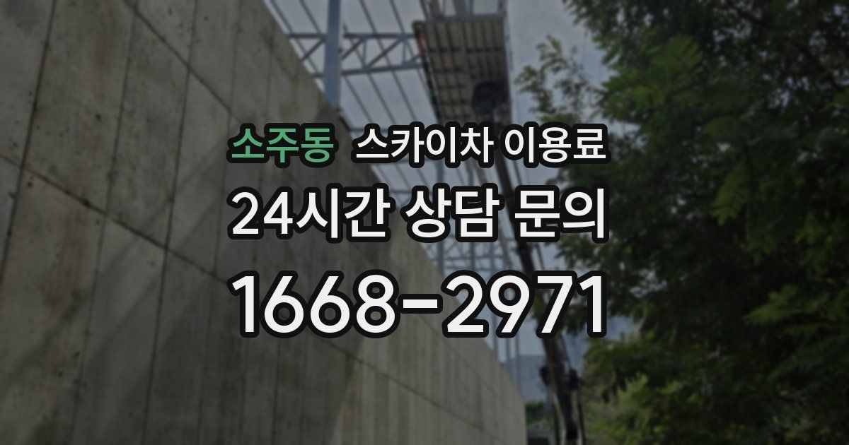 소주동 스카이차 이용료