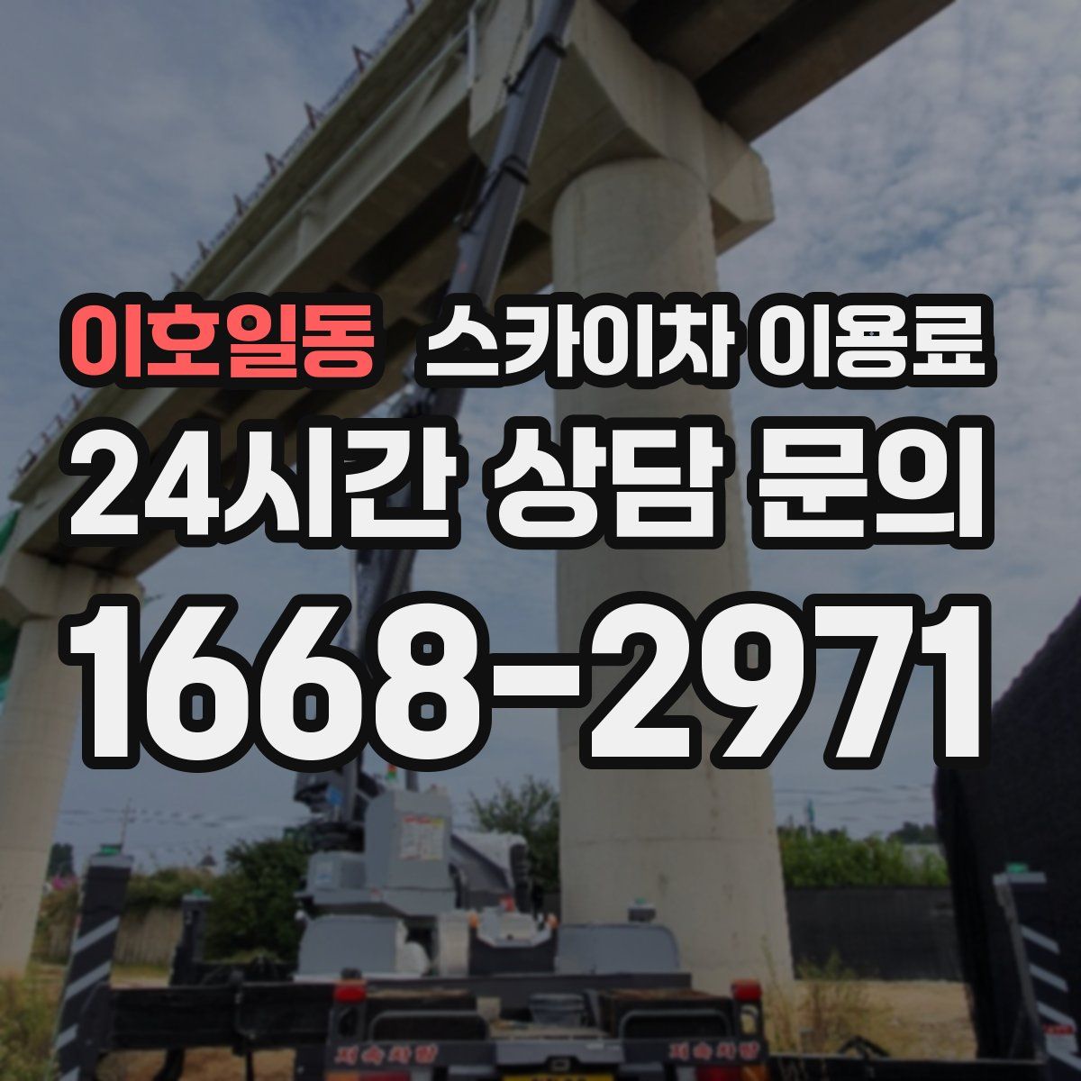 이호일동 스카이차 이용료