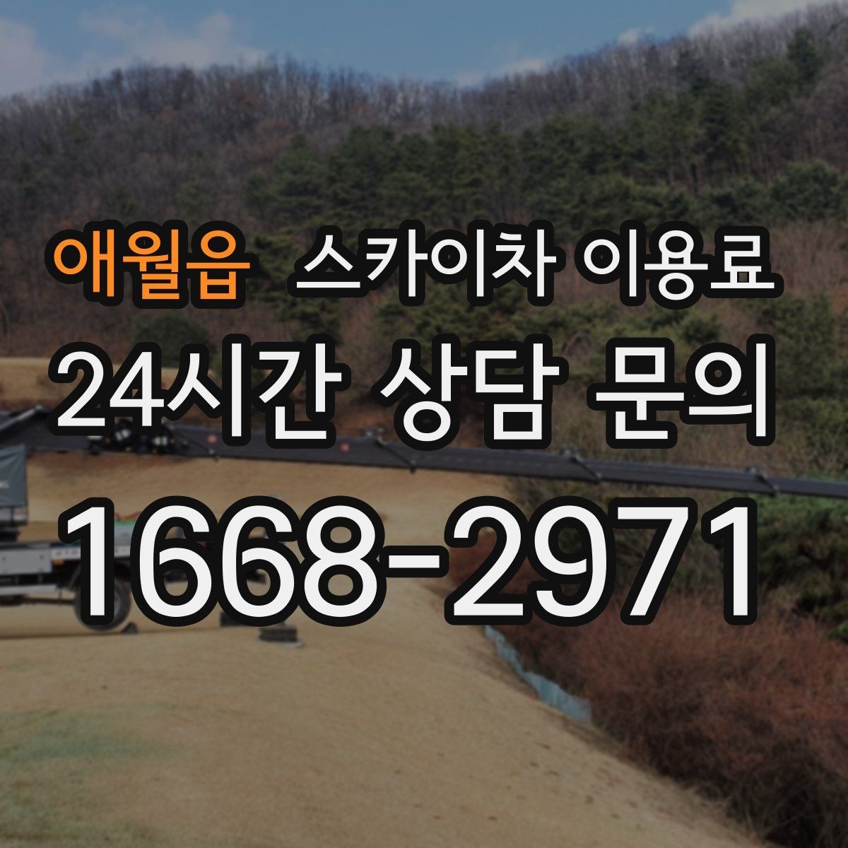 애월읍 스카이차 이용료 문의 시 준비하면 좋은 체크리스트