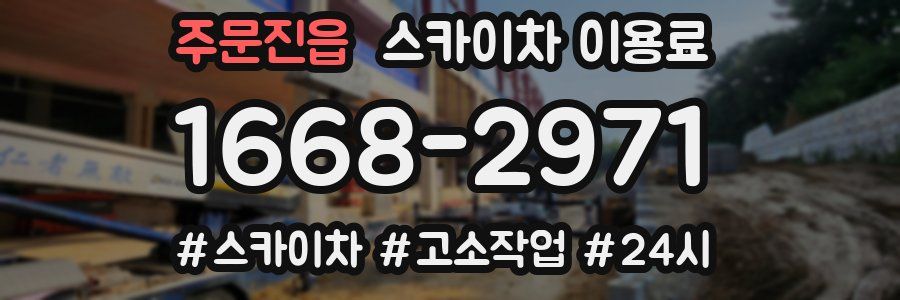 주문진읍 스카이차 이용료