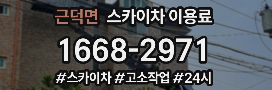근덕면 스카이차 이용료