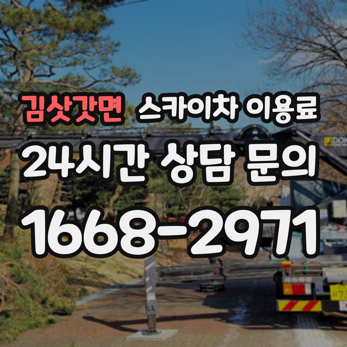 김삿갓면 스카이차 이용료