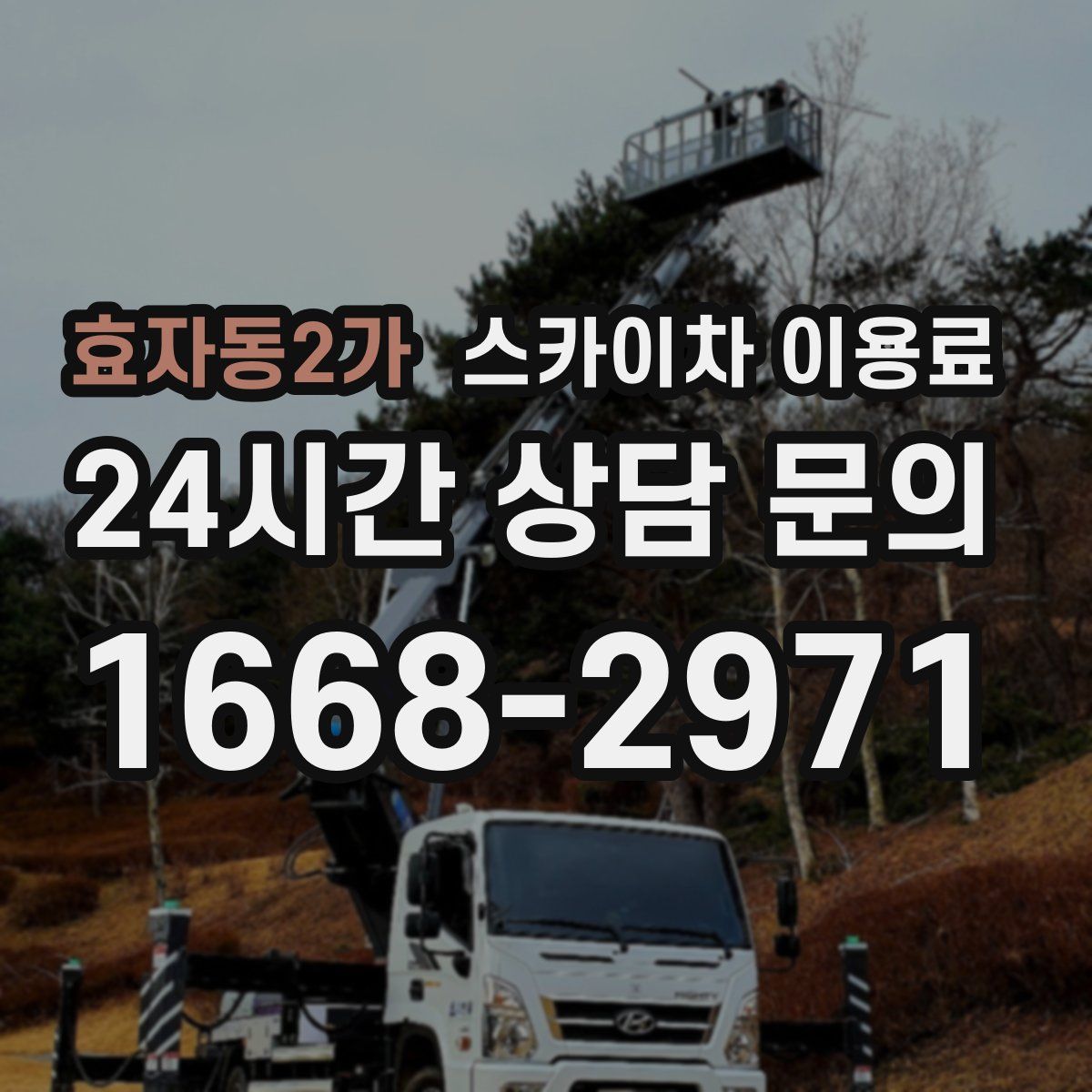 효자동2가 스카이차 이용료