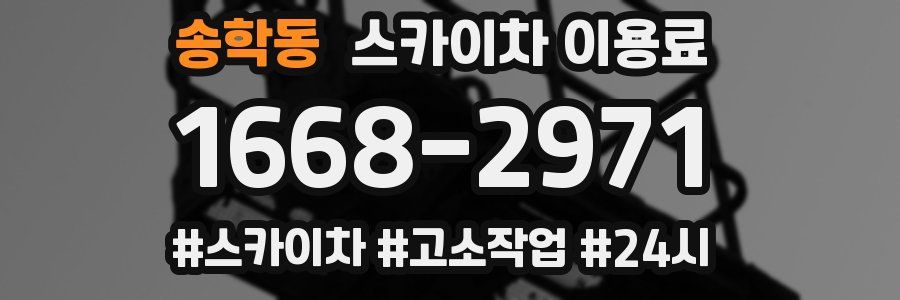 송학동 스카이차 이용료