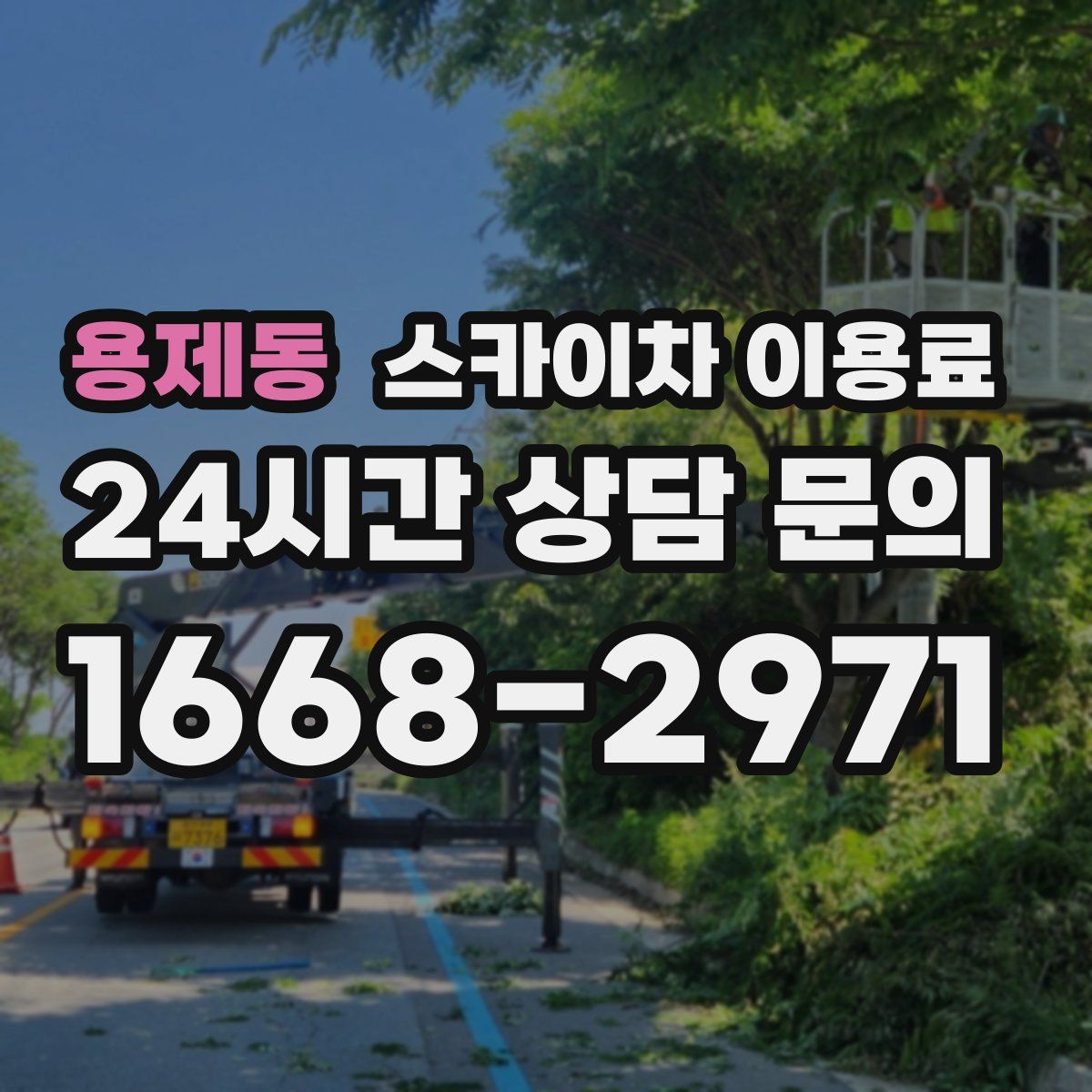 용제동 스카이차 이용료