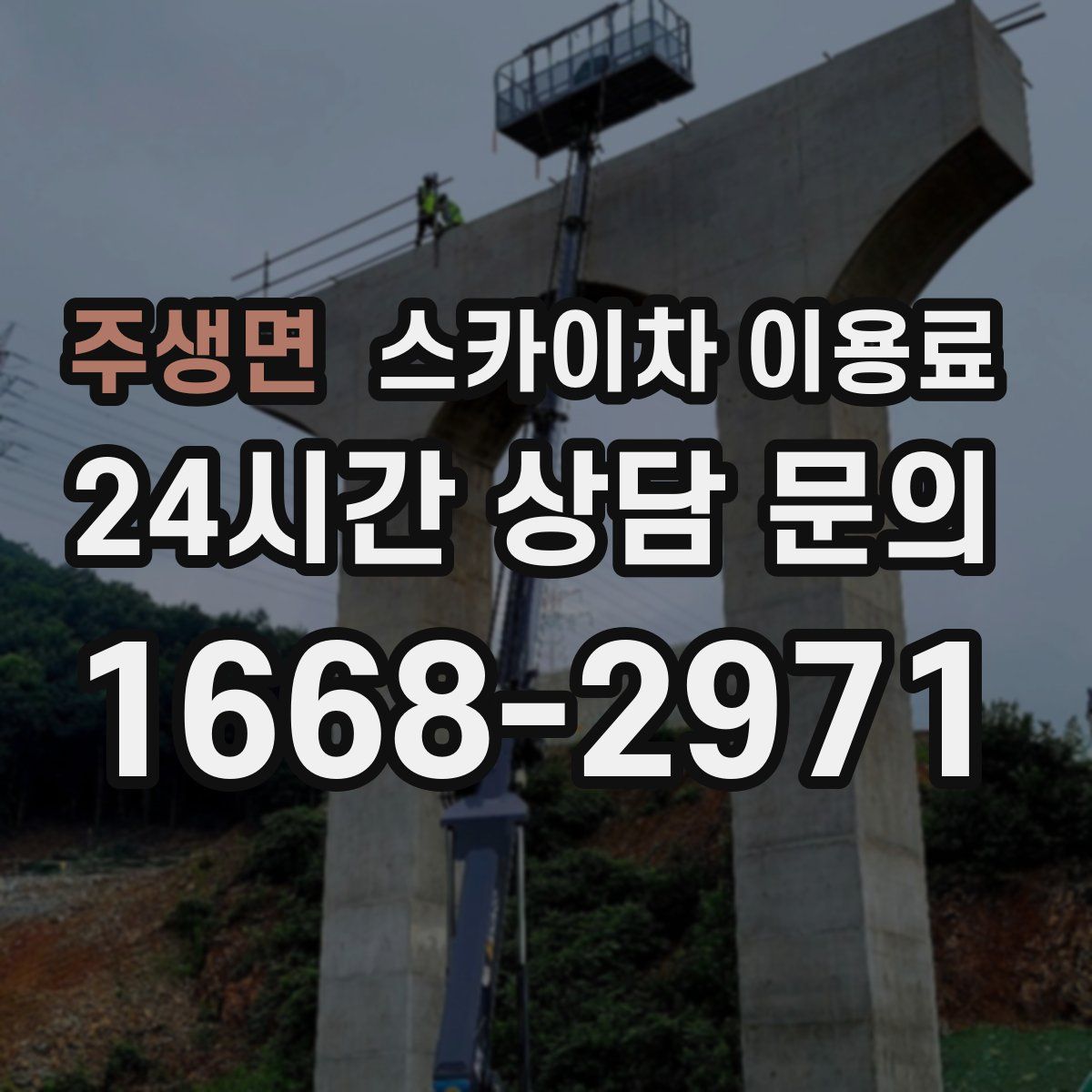 주생면 스카이차 이용료
