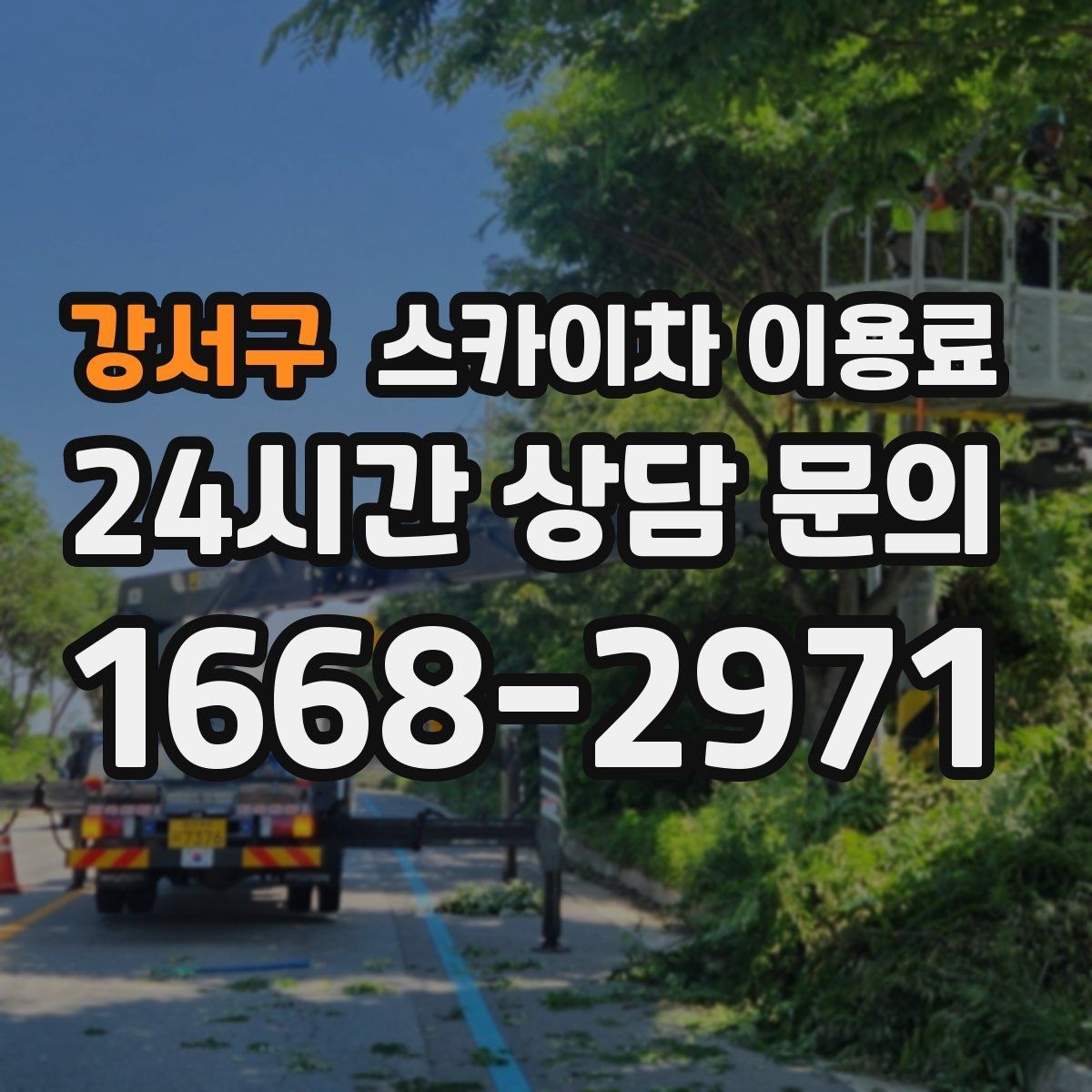 강서구 스카이차 이용료 문의 전에 알아두면 좋은 기본 정보
