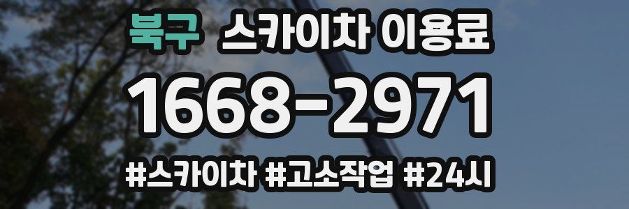 북구 스카이차 이용료
