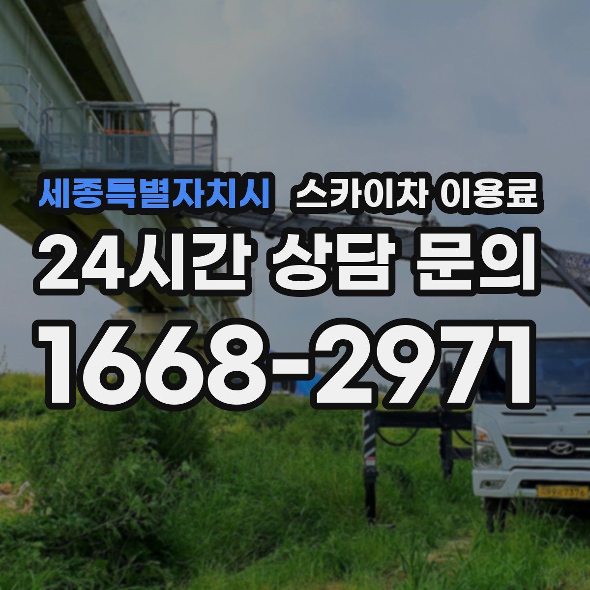 세종특별자치시 스카이차 이용료