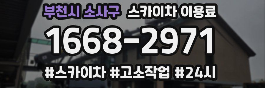 부천시 소사구 스카이차 이용료