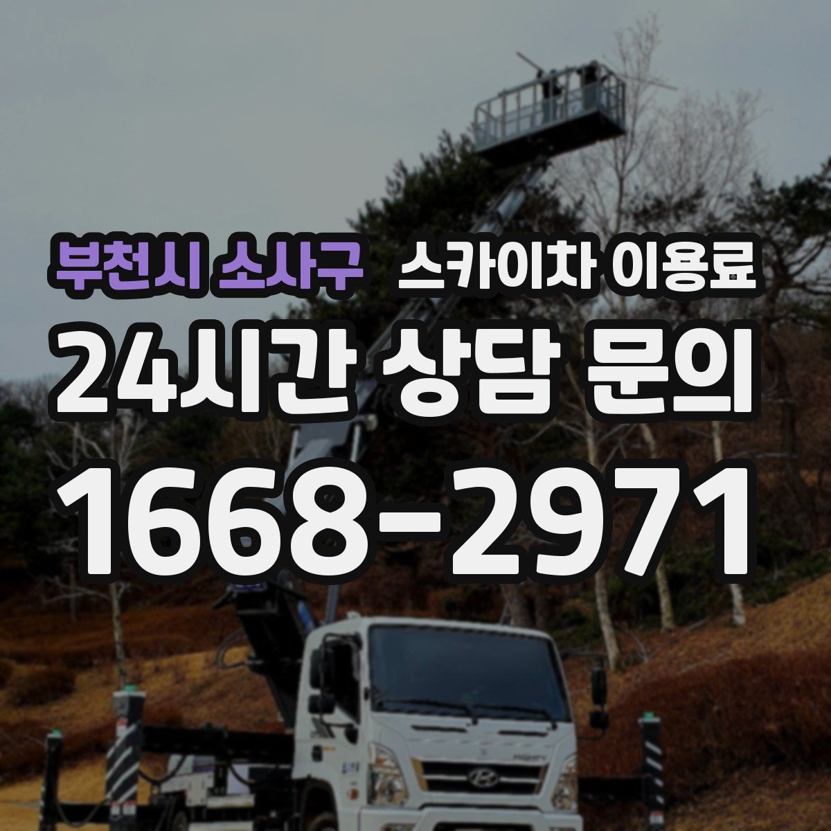 부천시 소사구 스카이차 이용료