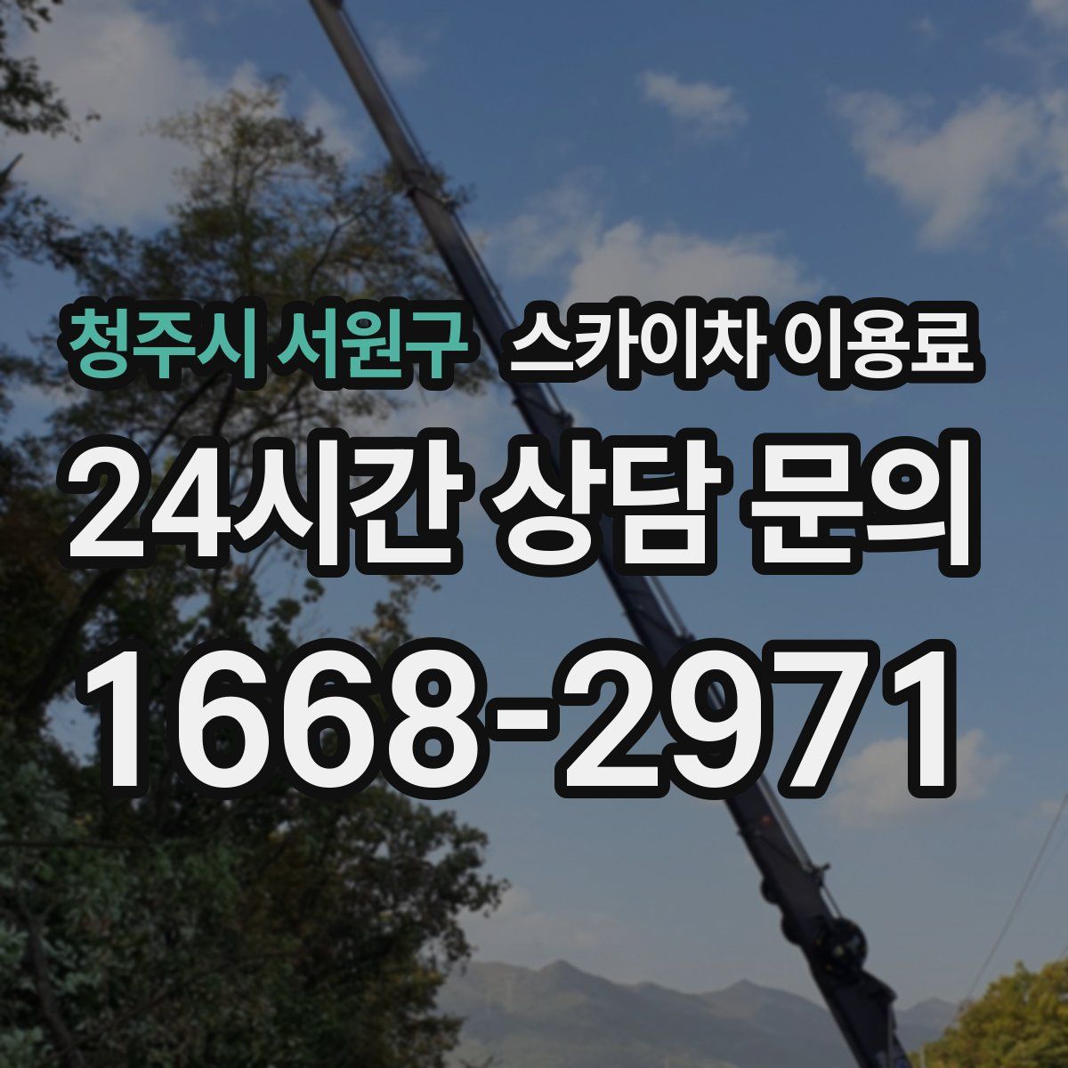 청주시 서원구 스카이차 이용료