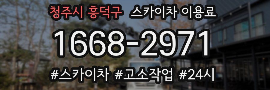 청주시 흥덕구 스카이차 이용료