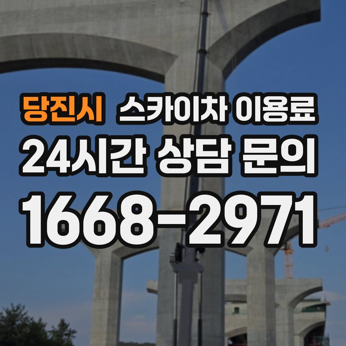 당진시 스카이차 이용료