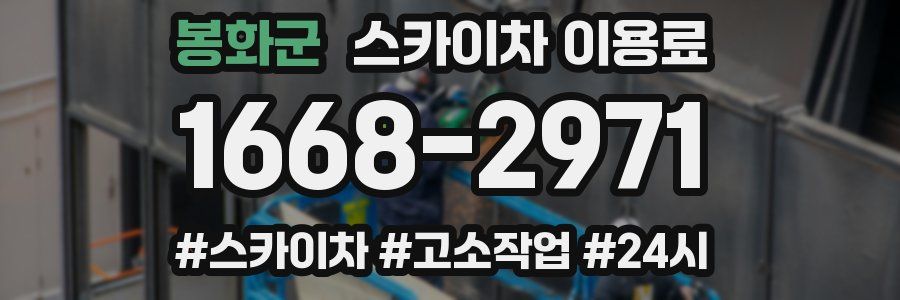 봉화군 스카이차 이용료