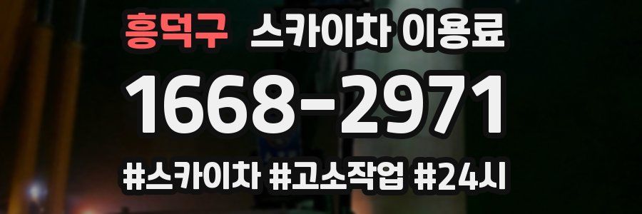 흥덕구 스카이차 이용료