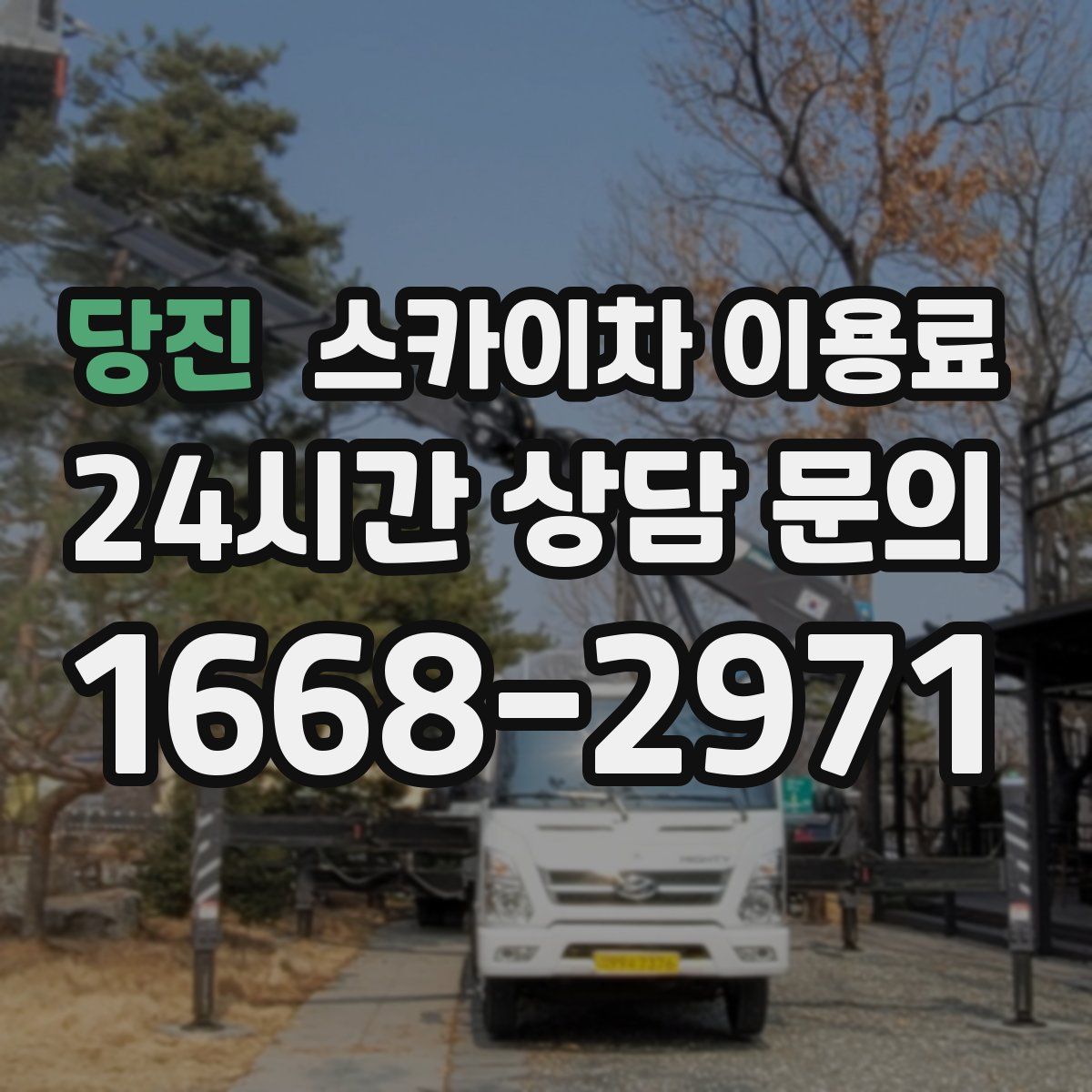당진 스카이차 이용료
