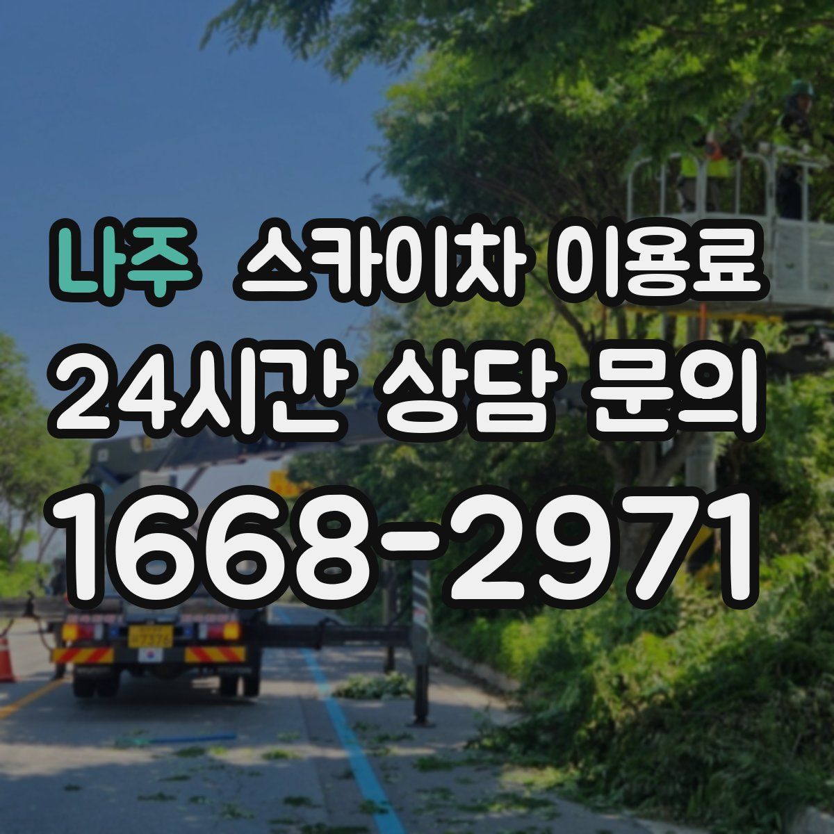 나주 스카이차 이용료