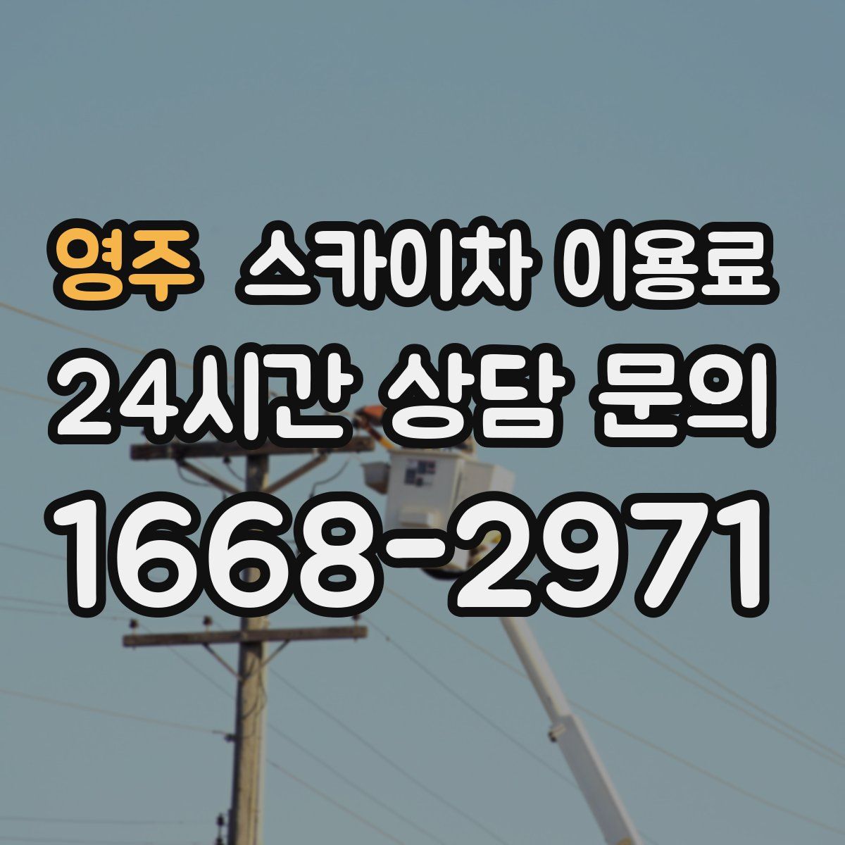 영주 스카이차 이용료