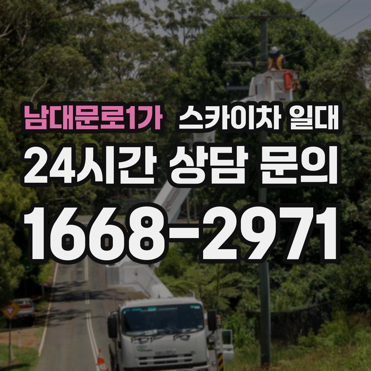 남대문로1가 스카이차 일대