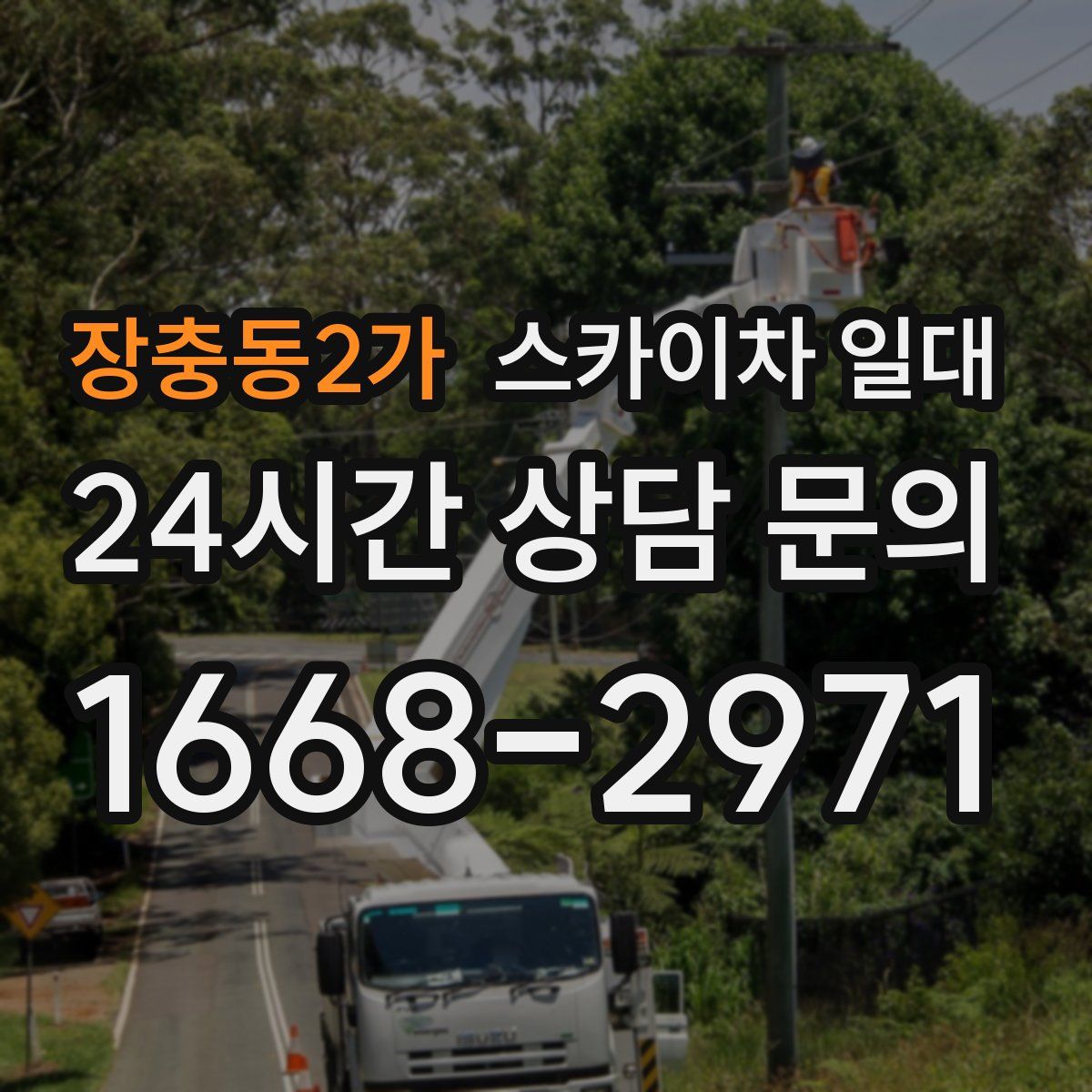 장충동2가 스카이차 일대