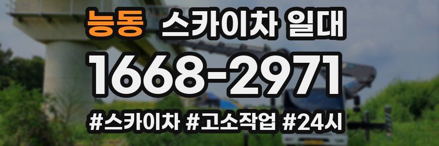 능동 스카이차 일대