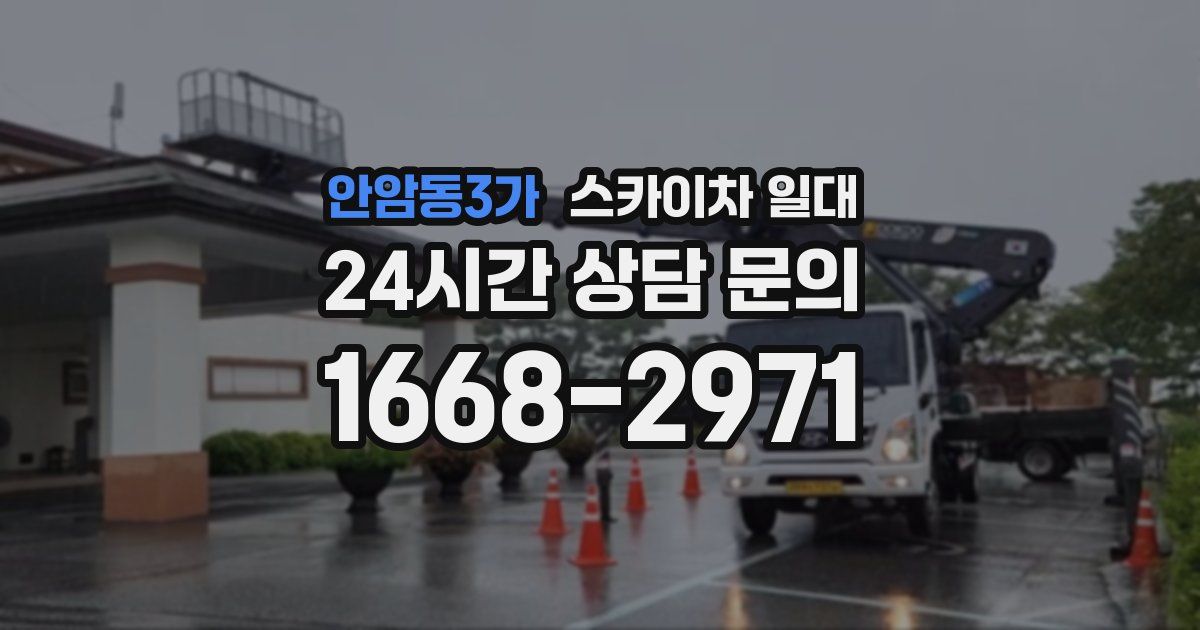 안암동3가 스카이차 일대