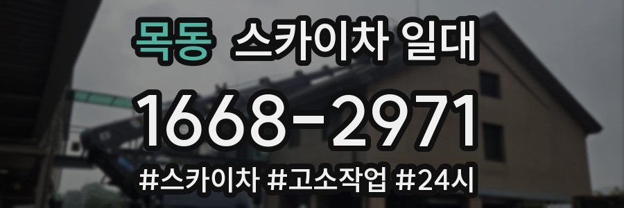 목동 스카이차 일대