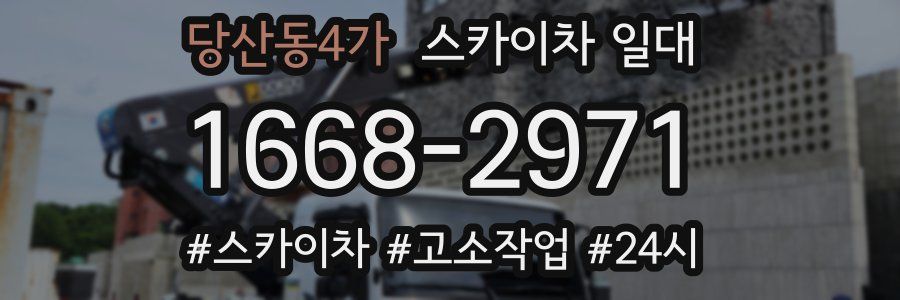 당산동4가 스카이차 일대
