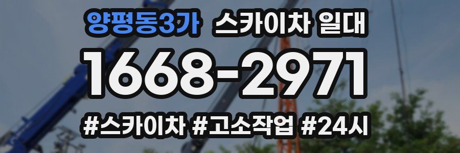 양평동3가 스카이차 일대