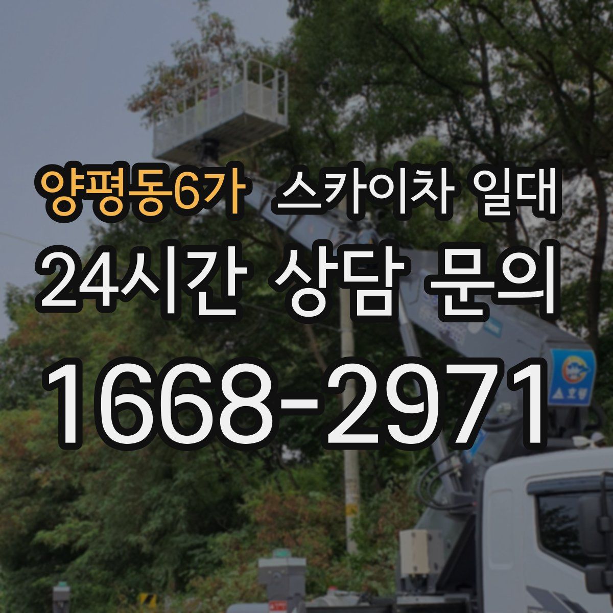 양평동6가 스카이차 일대