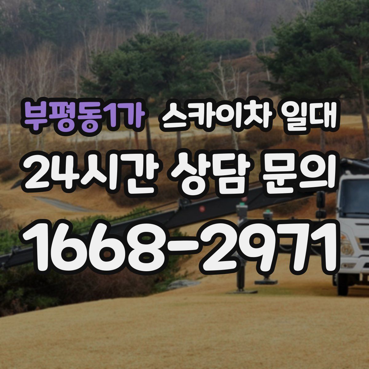 부평동1가 스카이차 일대
