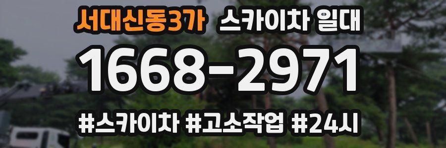 서대신동3가 스카이차 일대
