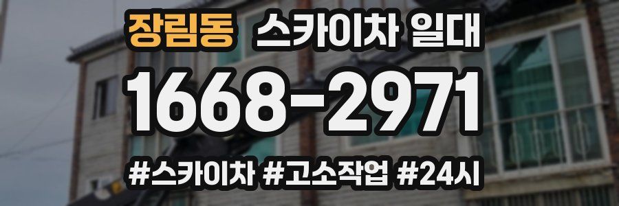 장림동 스카이차 일대