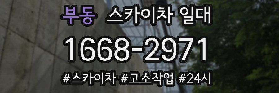 부동 스카이차 일대