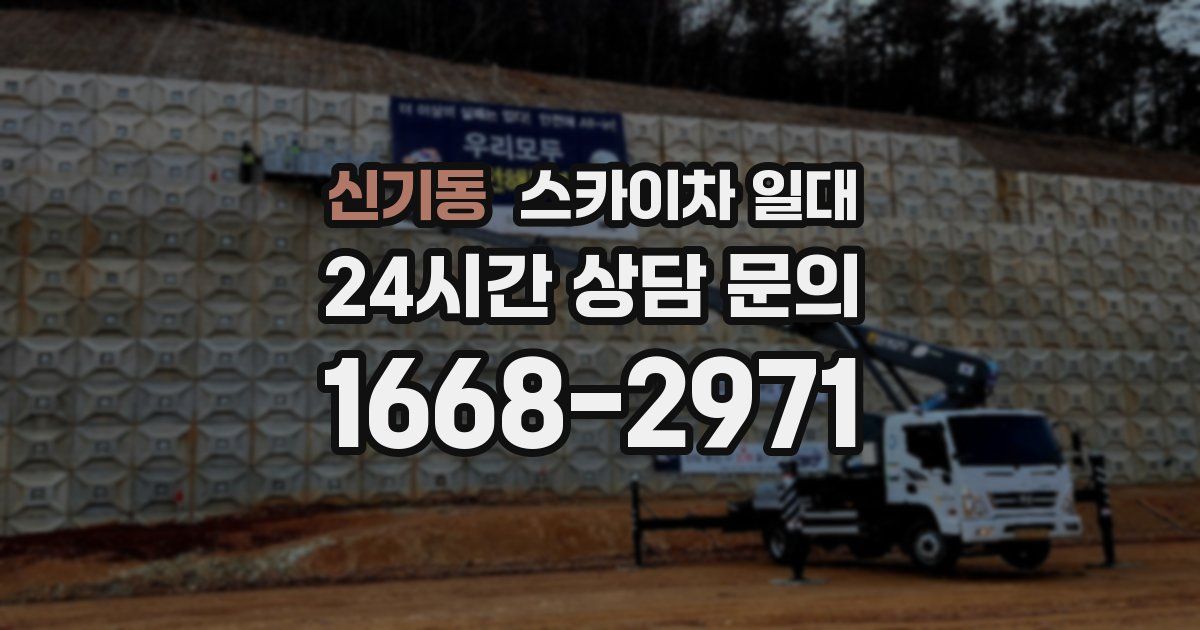신기동 스카이차 일대