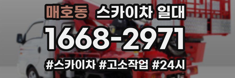매호동 스카이차 일대