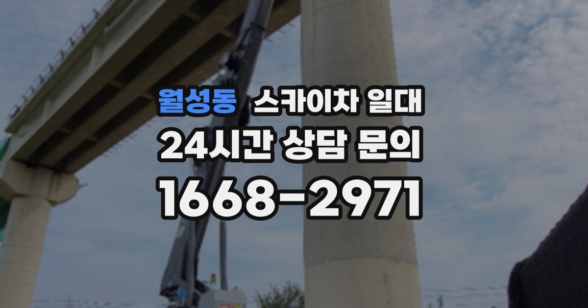 월성동 스카이차 일대