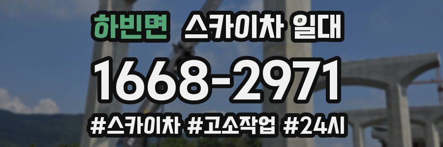 하빈면 스카이차 일대