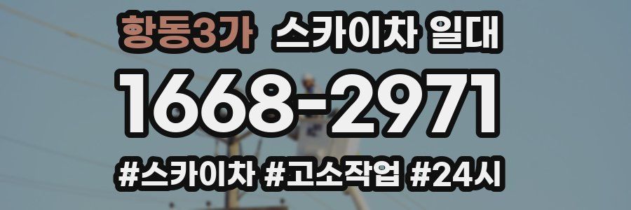 항동3가 스카이차 일대