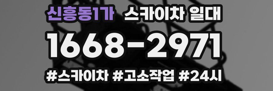 신흥동1가 스카이차 일대